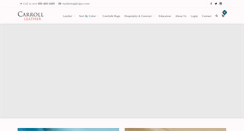 Desktop Screenshot of carrollleather.com
